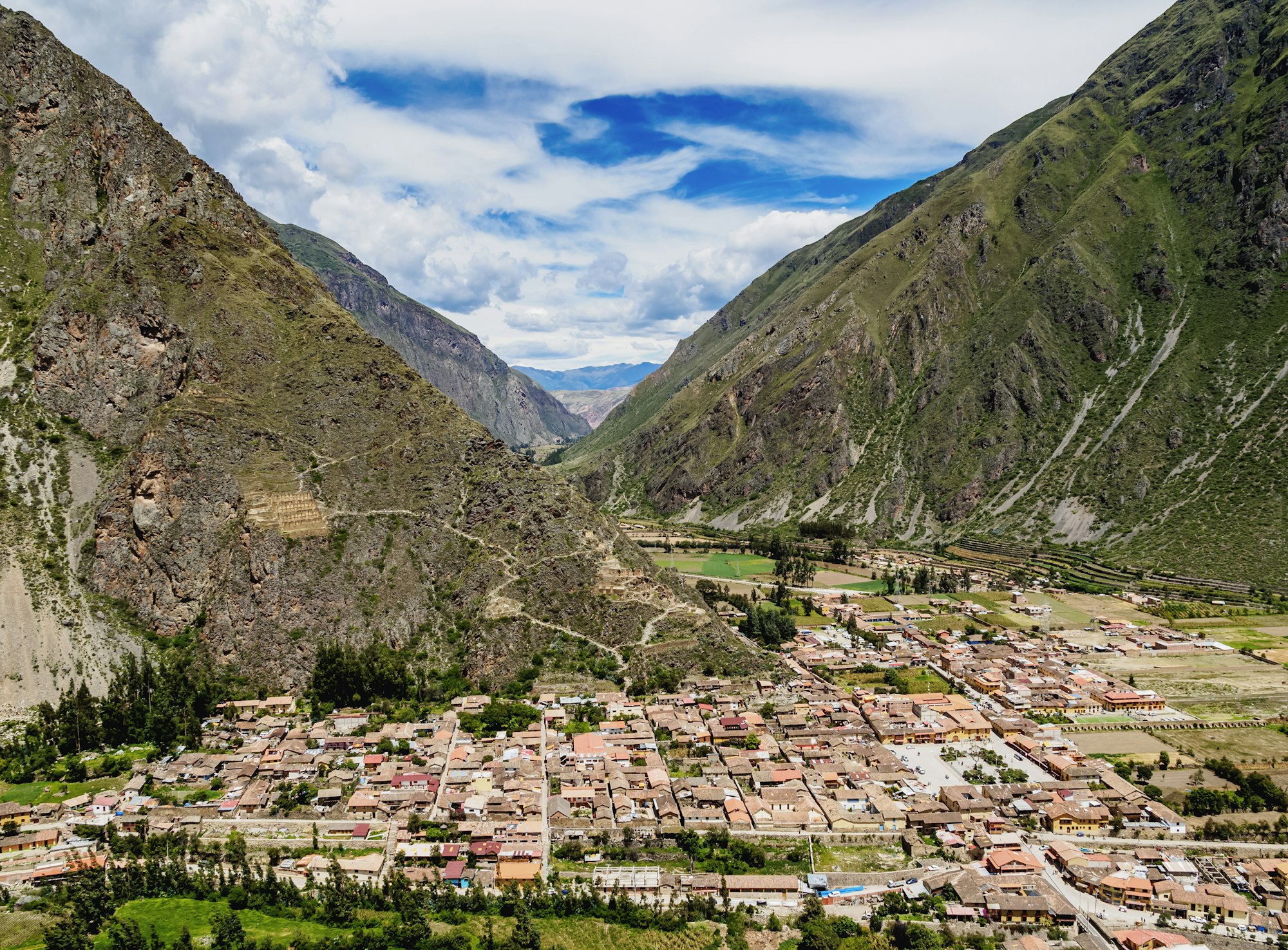 Ollantaytambo in Sacred Valley, Peru